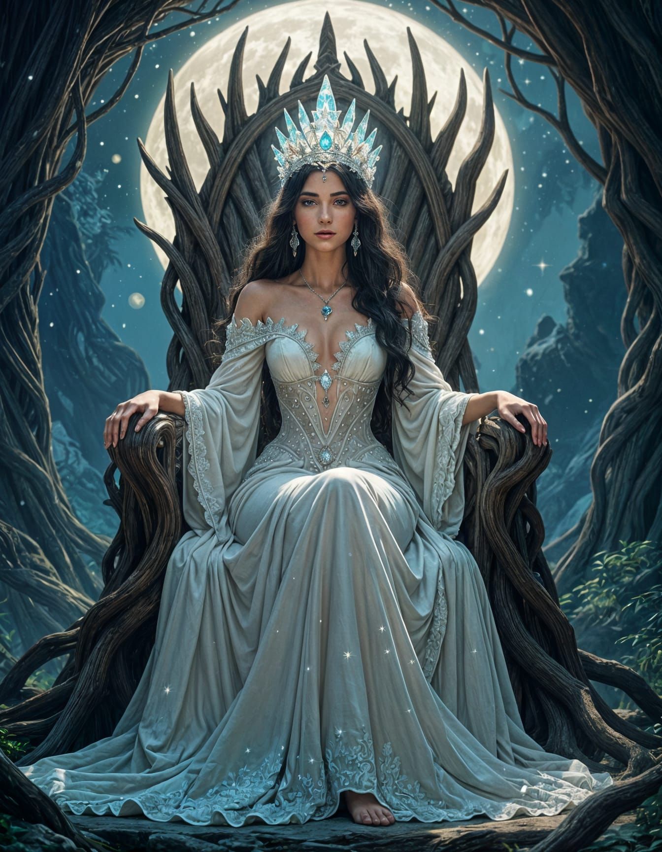 Crystalline Crown  by @Karen Ridley