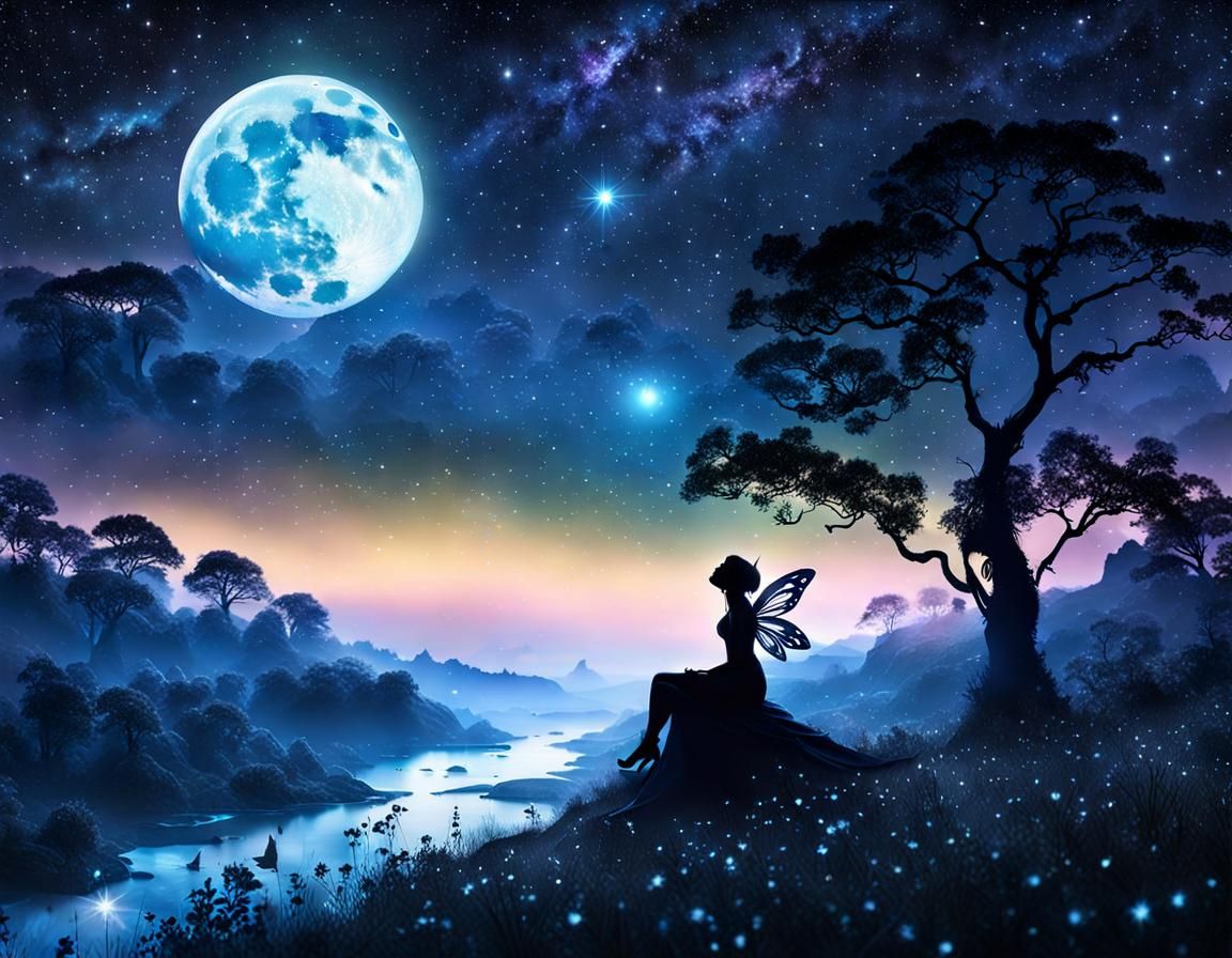 Enchanted Night  by @Morkai