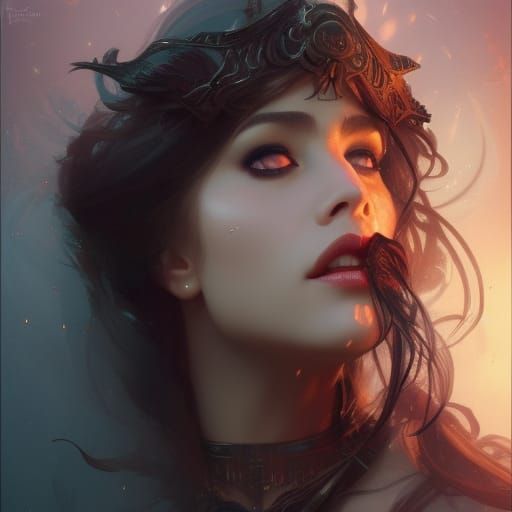 Beautiful, alluring Queen of Evil. - AI Generated Artwork - NightCafe ...