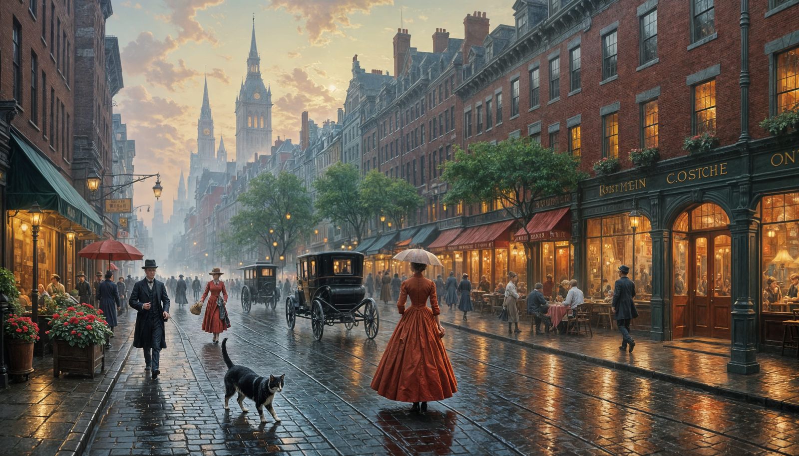 New York 1880.  by @Bethsheba