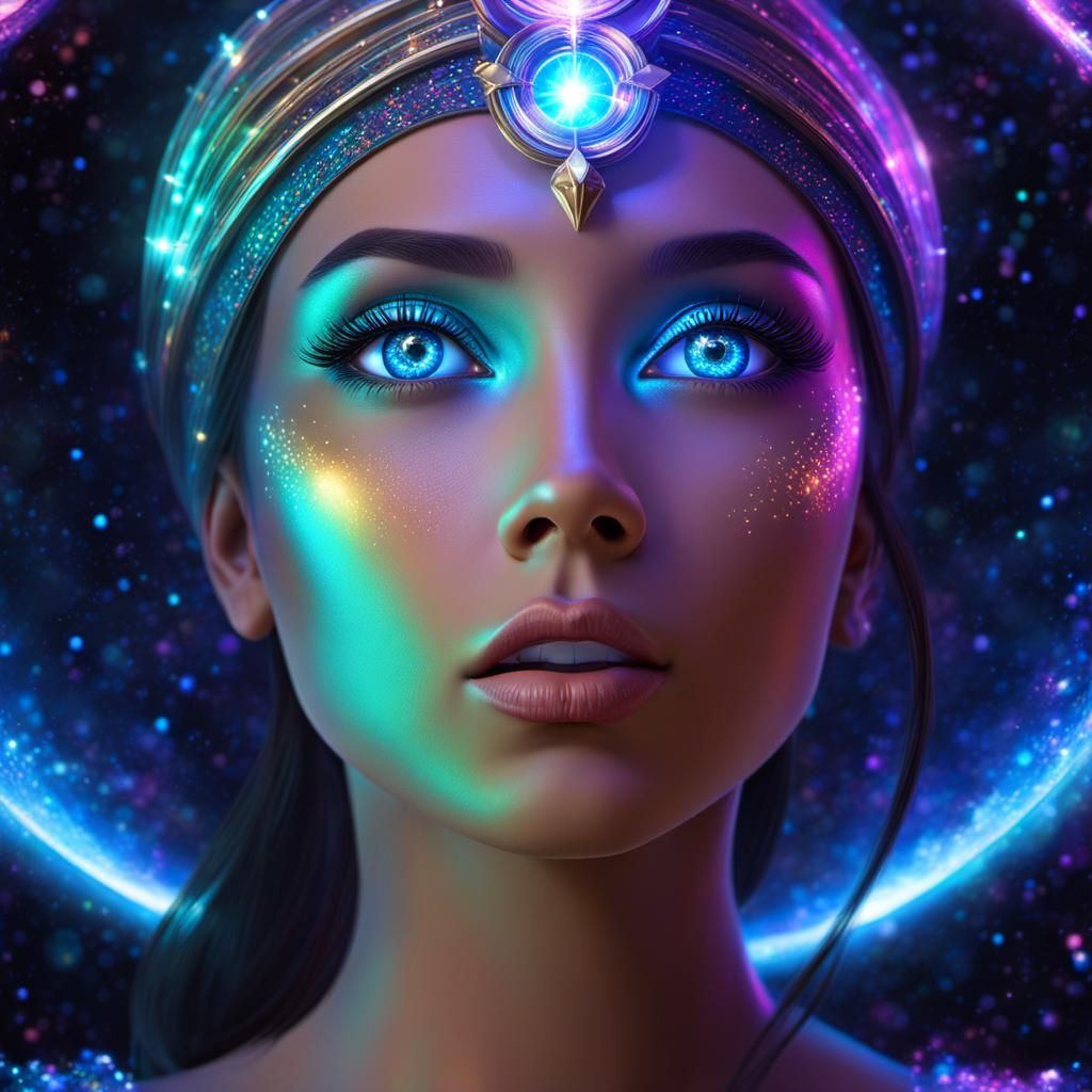 ethereal woman - AI Generated Artwork - NightCafe Creator