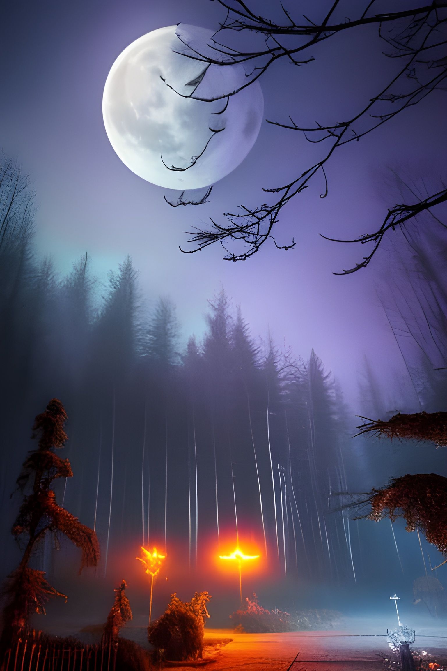 A Night in the woods.......