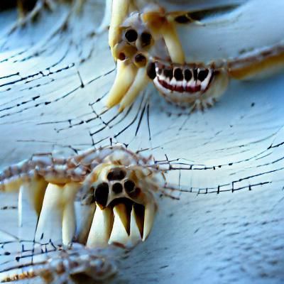 Spiders tentacles teeth
