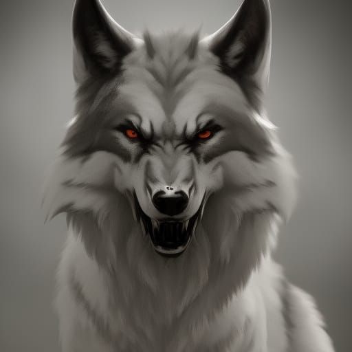 wolf - AI Generated Artwork - NightCafe Creator