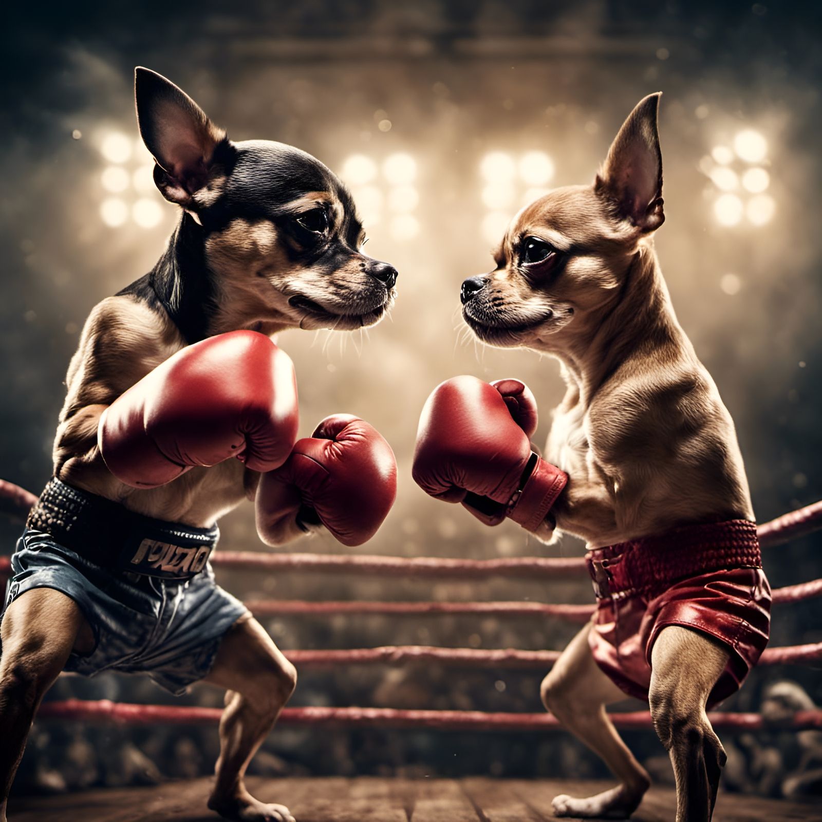 " Featherweight Championship Fight "  by @808SoopaFly