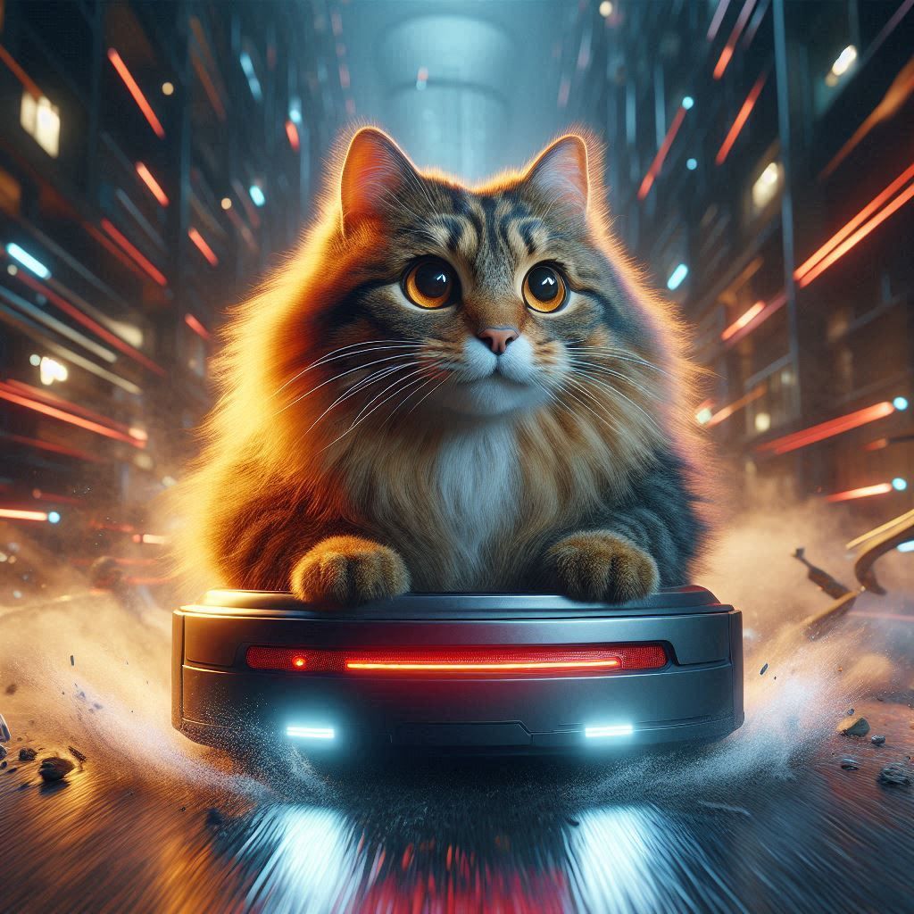 Roomba Cat