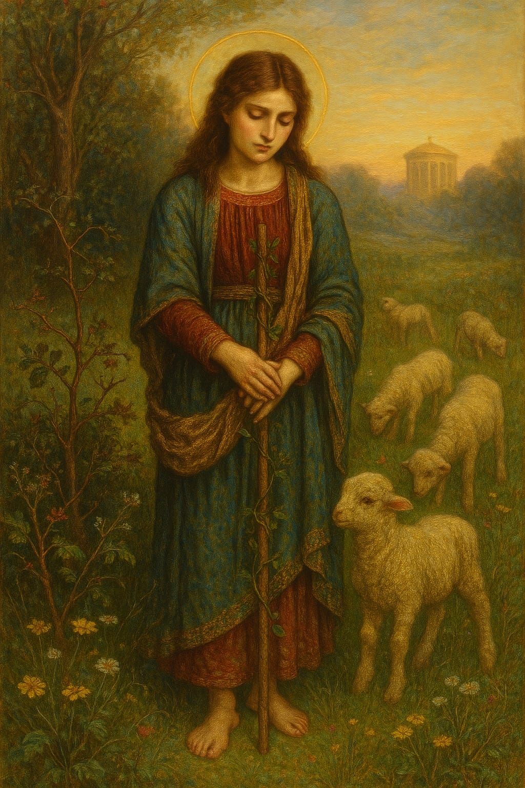 The Shepherd Girl
