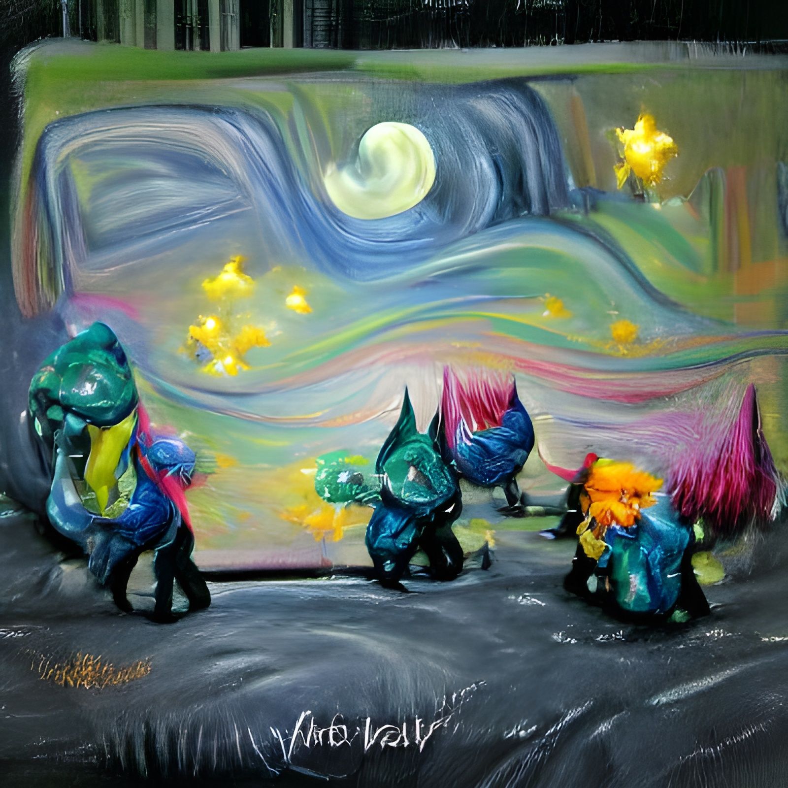 Starry Night Trolls