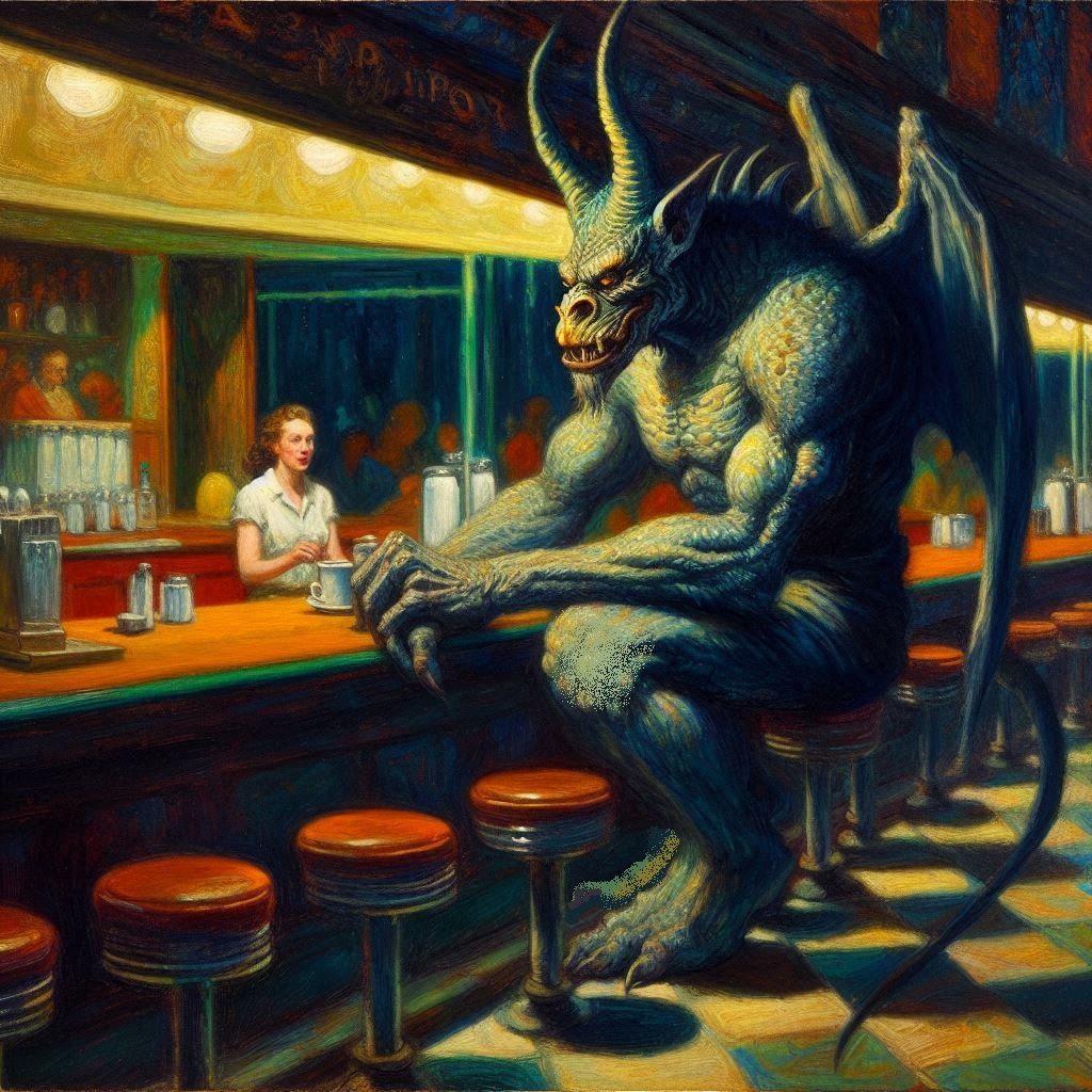 Working the overnight shift, Mrytle had seen it all.