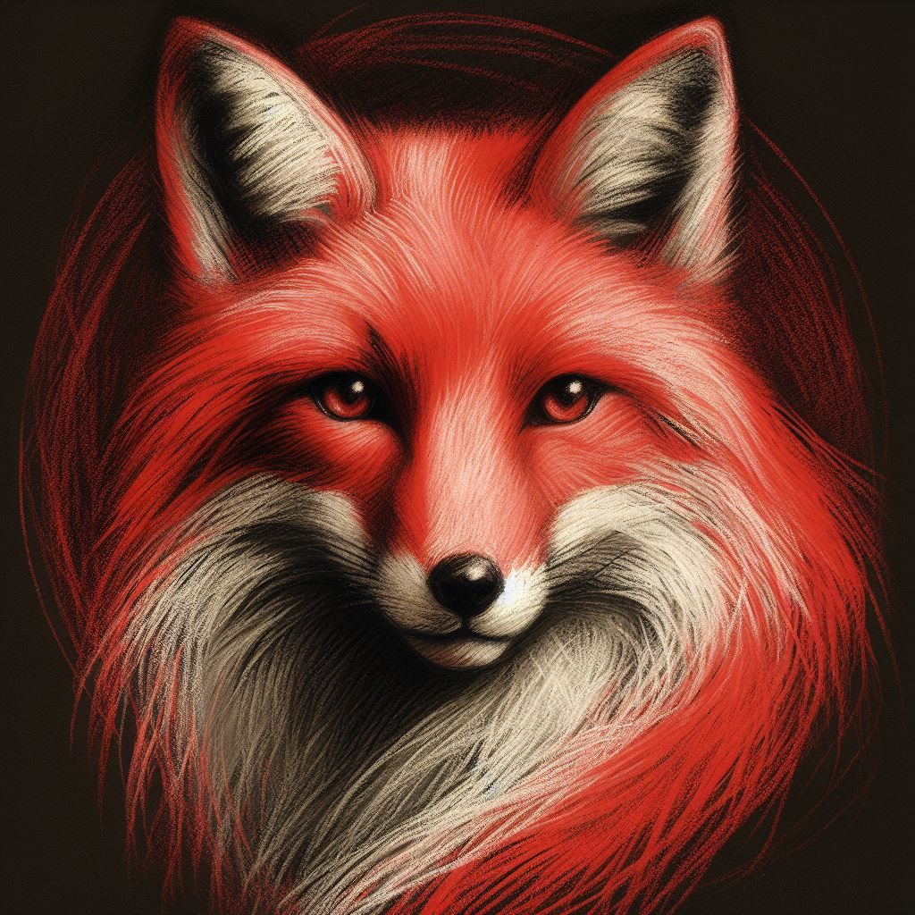 Red Fox in Chalk