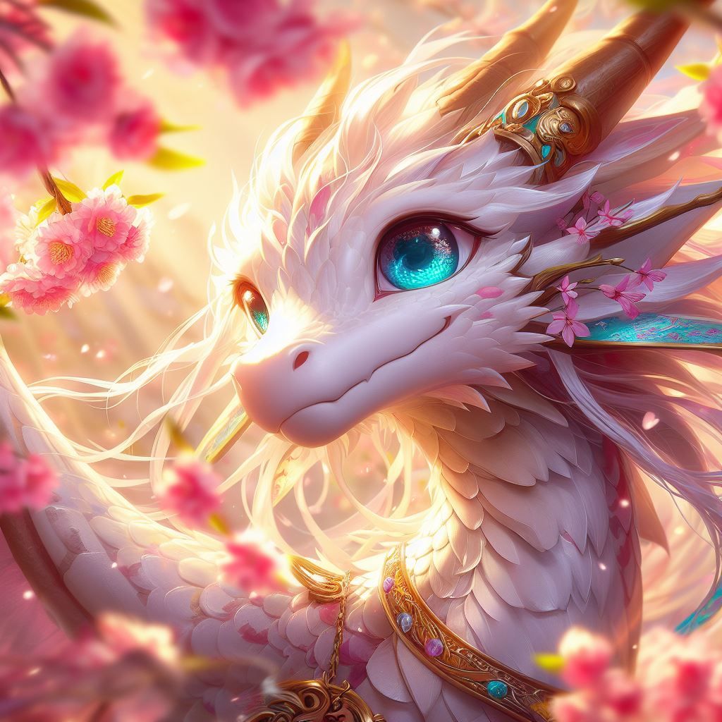 Cherry Blossom Dragon