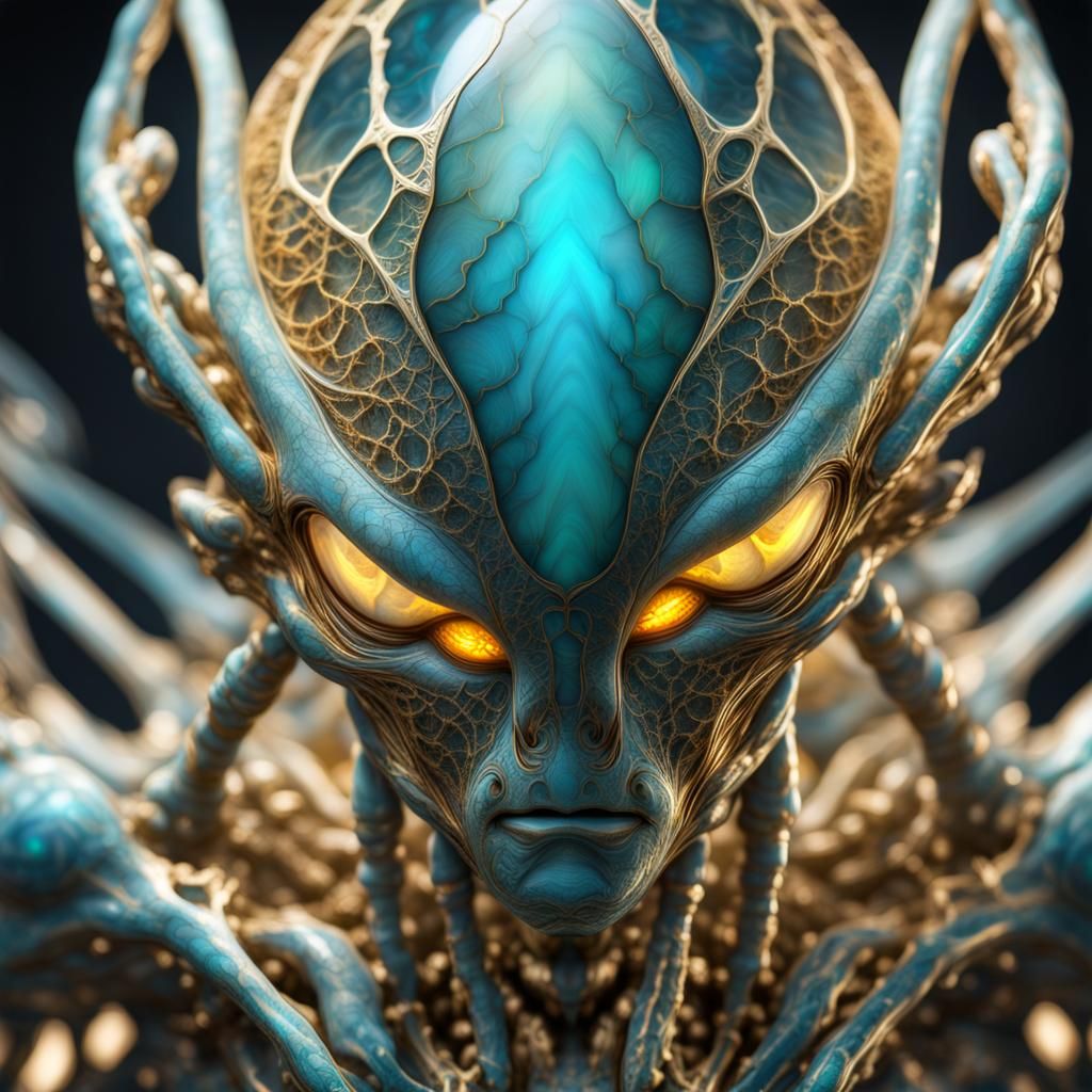 Alien - AI Generated Artwork - NightCafe Creator