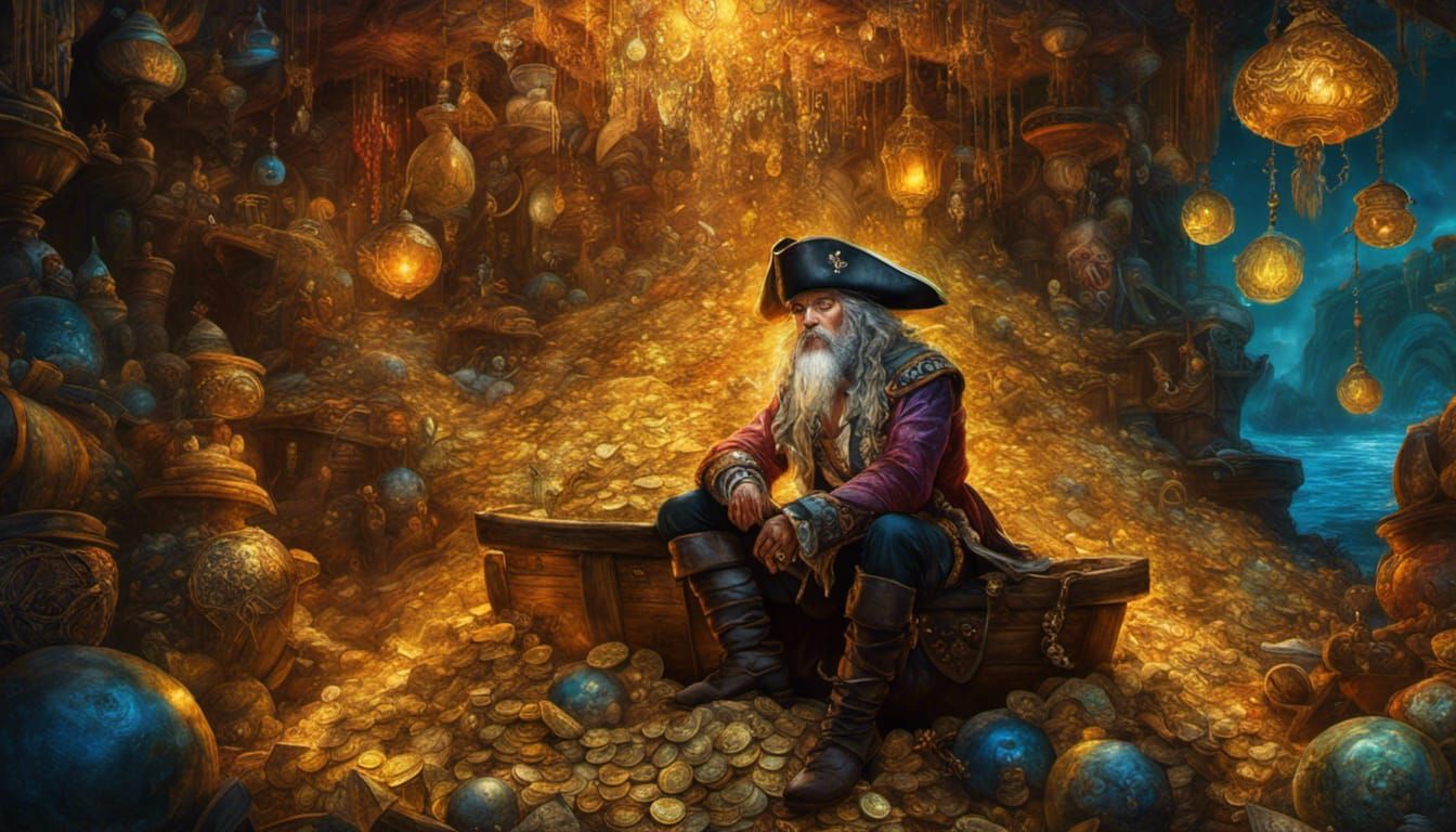 A Pirate at Retirement: No Place to Spend it and No One to Share it With false