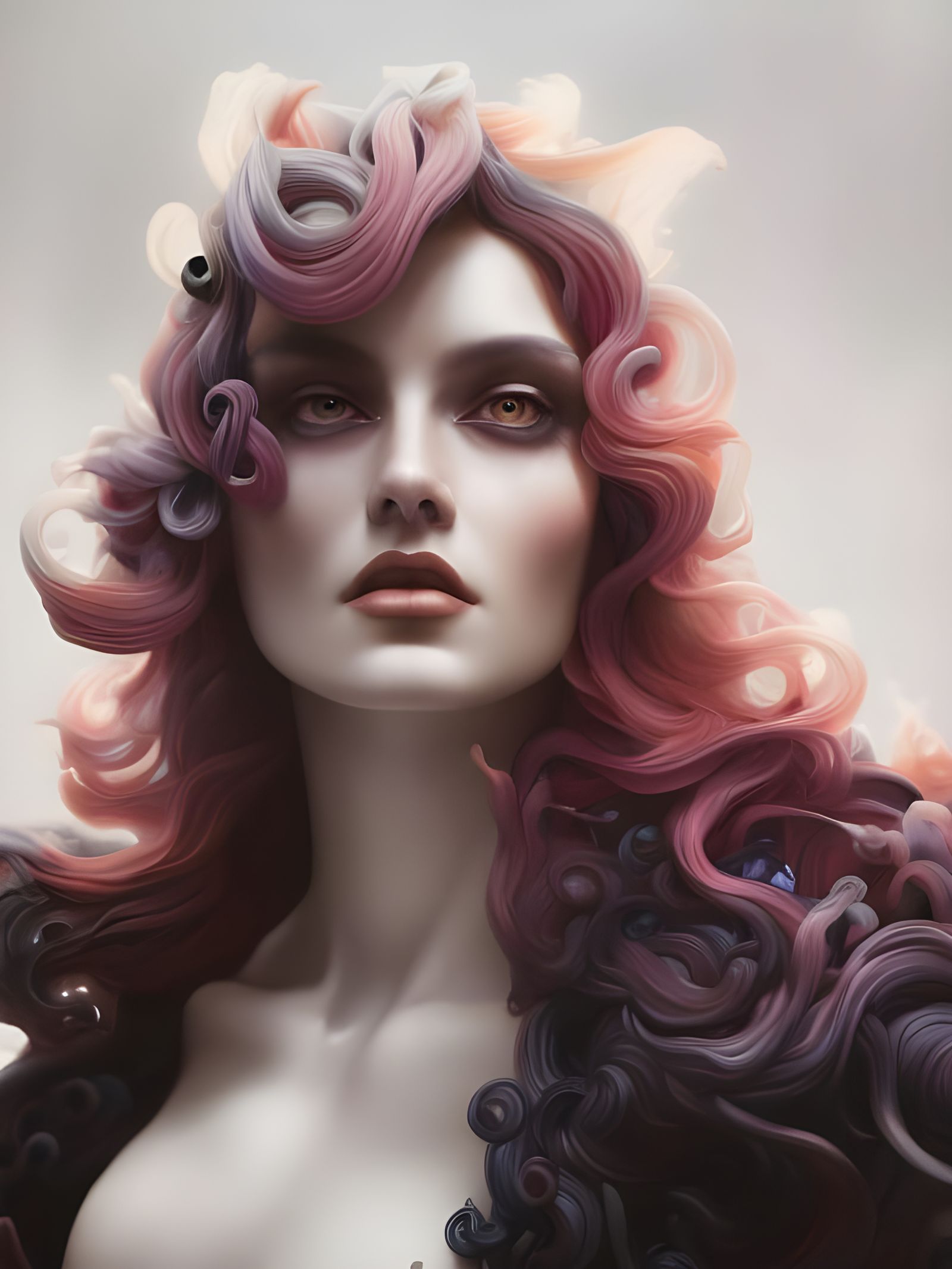 AI Art: Brooke Monk's Digital Doppelganger