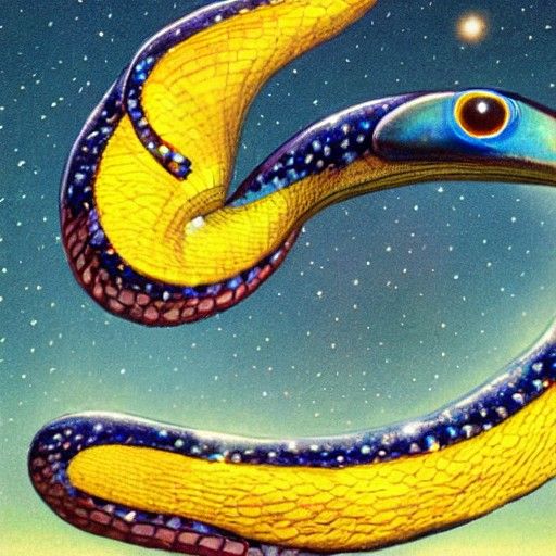 Cosmic One Eyed Snake