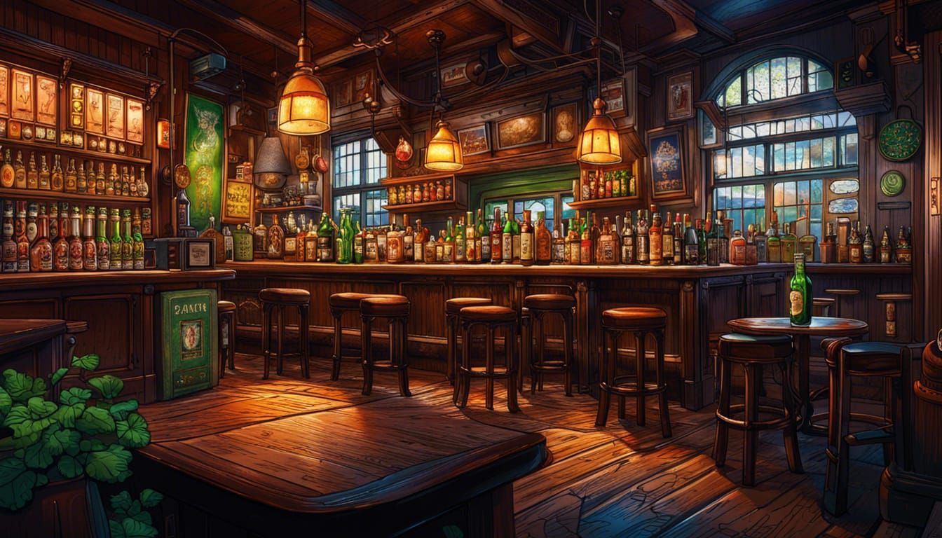 The Pub - AI Generated Artwork - NightCafe Creator