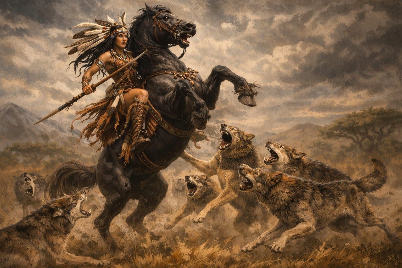 attacked by wolfpack