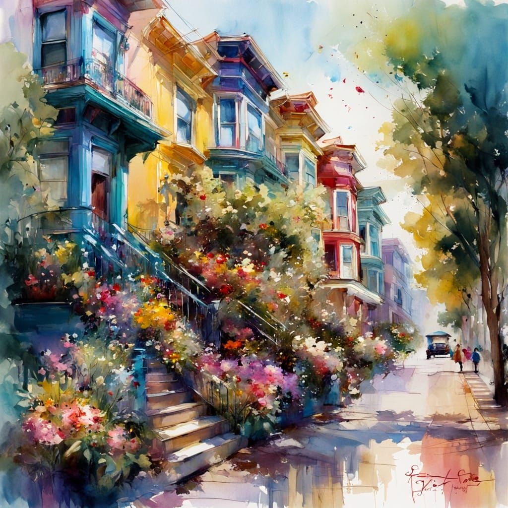 San Francisco by Scott McKenzie (1967)  by @Mapont