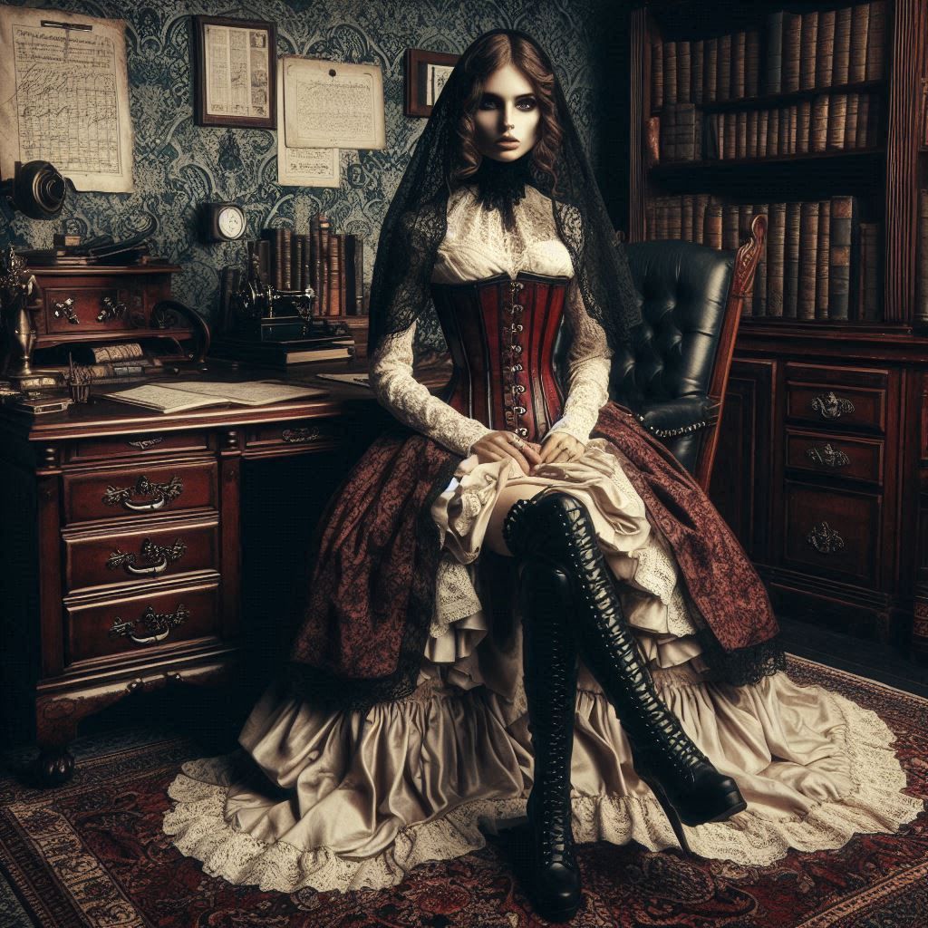 Corsetted scientific explorers (5)