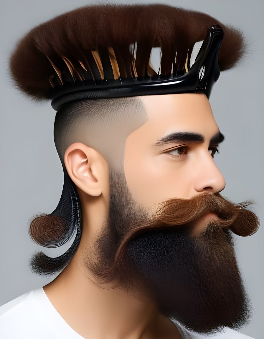 Amazing mustache