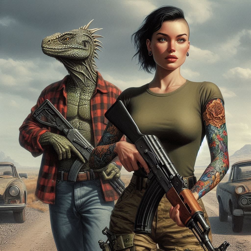 HOTER, Lizardman of the Apocalypse
"I had her back. And she ...