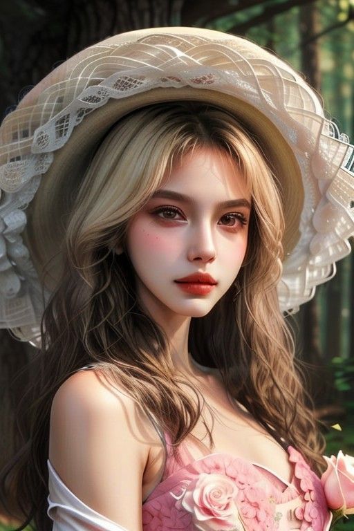 A young Caucasian woman