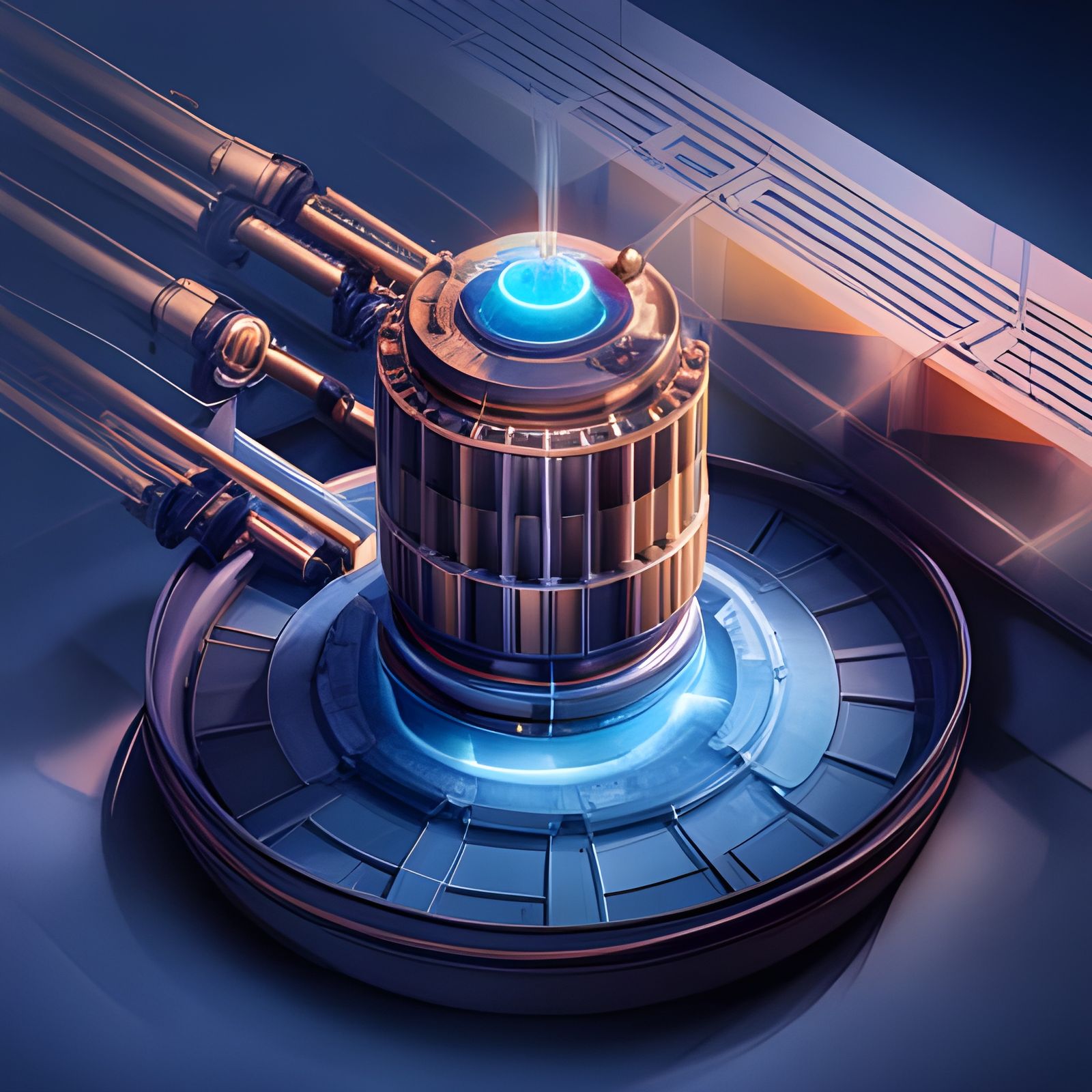 Miniature reactor AI Generated Artwork NightCafe Creator