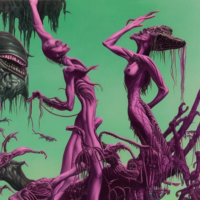 Alien abduction::543 :: intricately detailed :: Gerald Brom ...