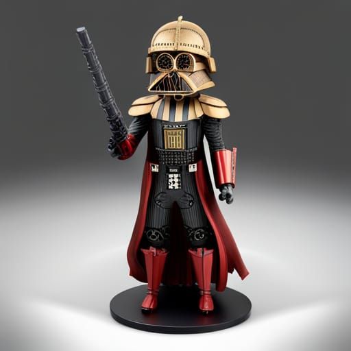 Darth Vader Steampunk: In a steampunk galaxy, Darth Vader ri...