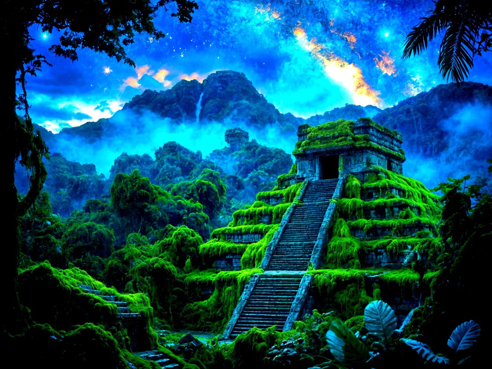 Mayan Pyramid in the Yucatán  by @lawrencelot