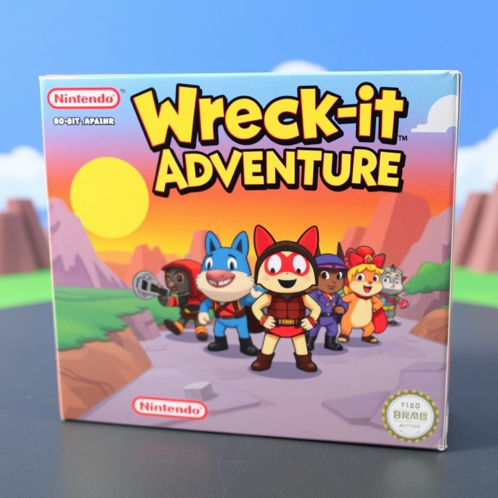 8-Bit Animal Adventure Game Cover