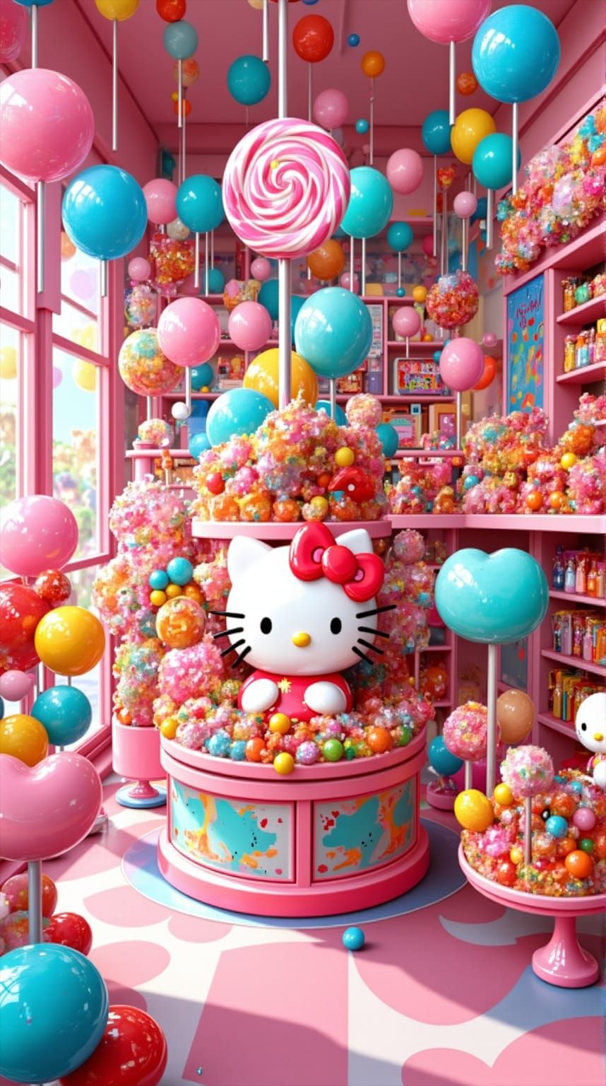 Hello Kitty Candy Store