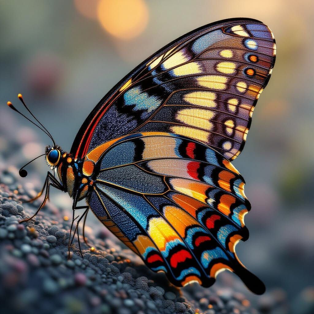 Butterfly  by @Miraltar