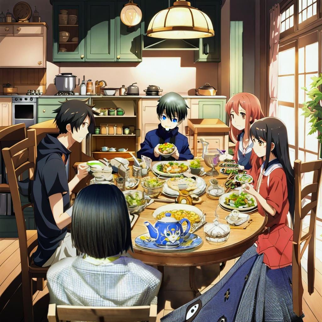 a visitor to anime world