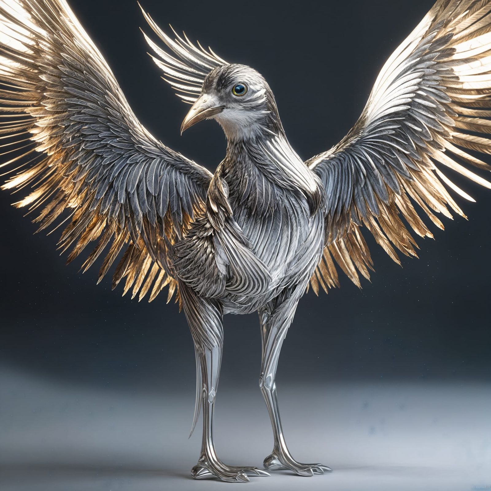 Reflective Feathers  +