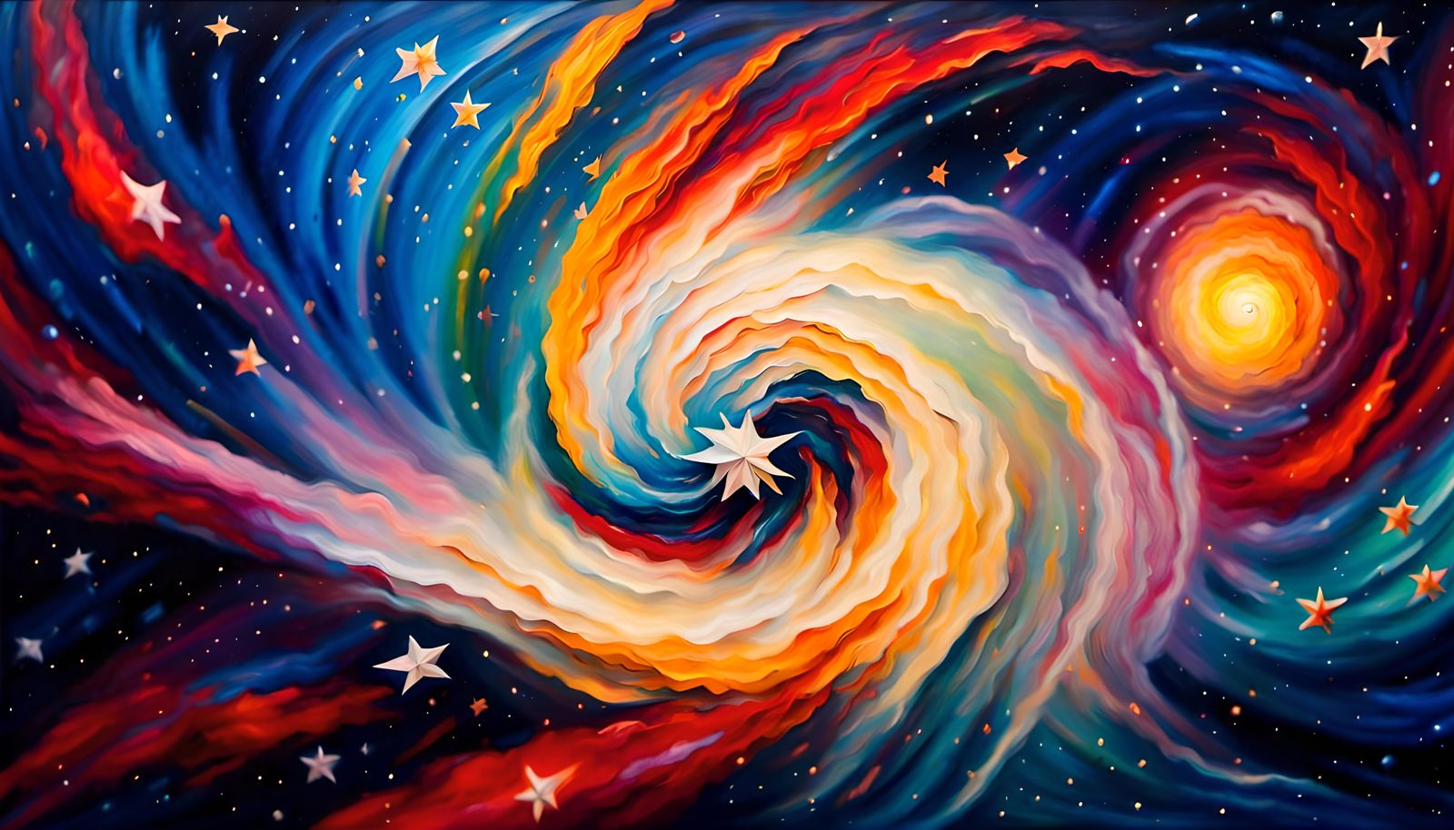SuperStar in Spiral Galaxy