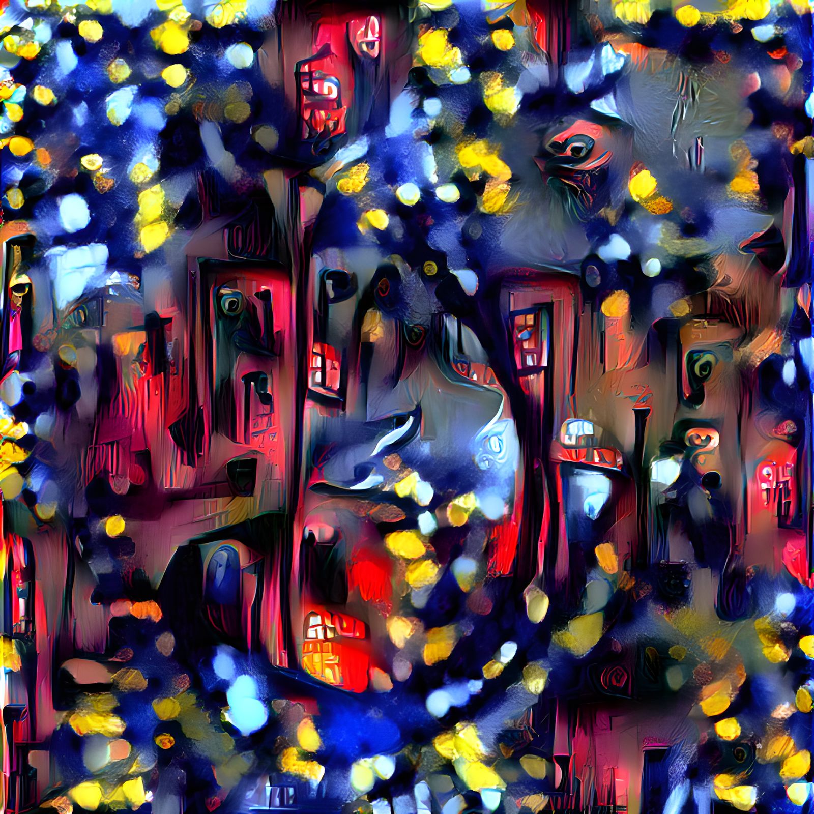 Alleyways and Suspect Streets Tucked Away in Higher Dimensional Bokeh-Space