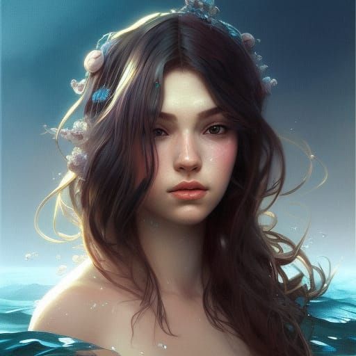 Mermaid - AI Generated Artwork - NightCafe Creator