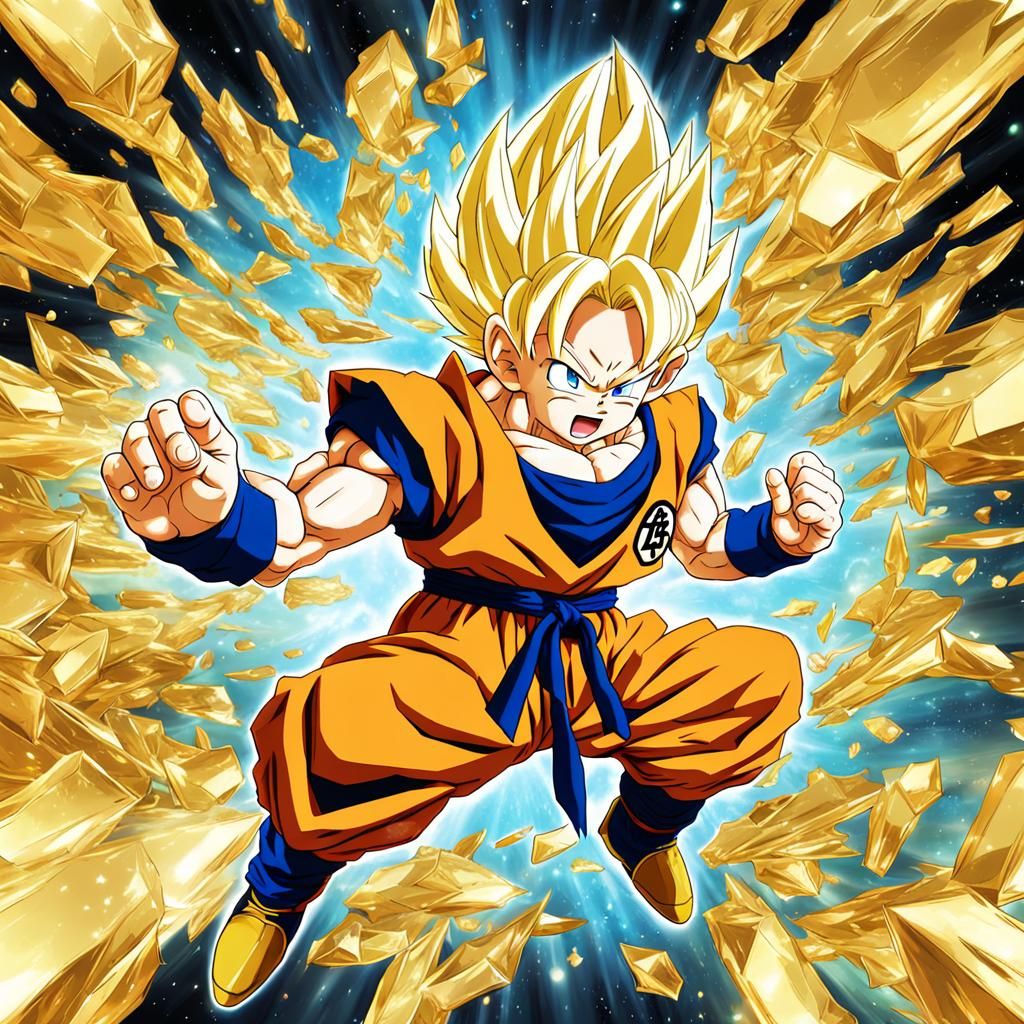 dragon ball z golden goten