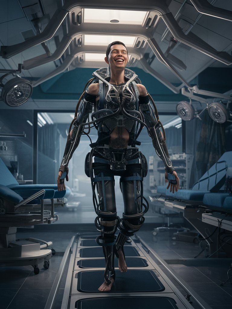 Look!! I can walk again!!