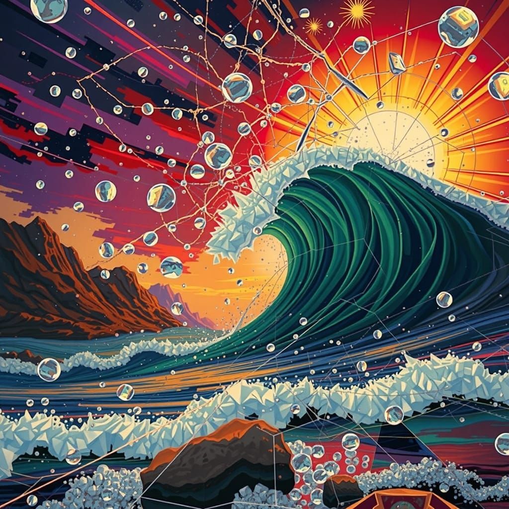 Neuromorphic Reflections in Shattered Glass