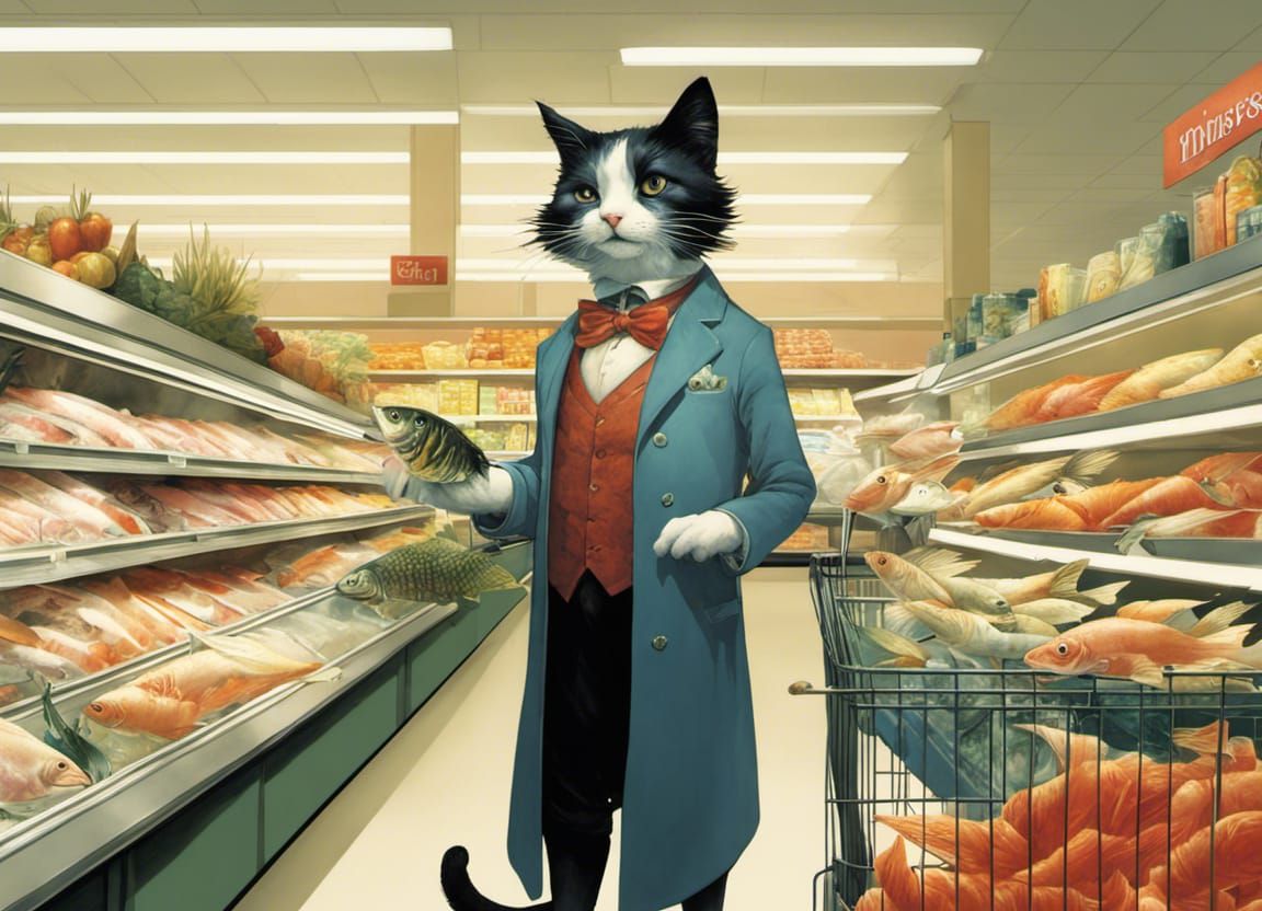 At the supermarket