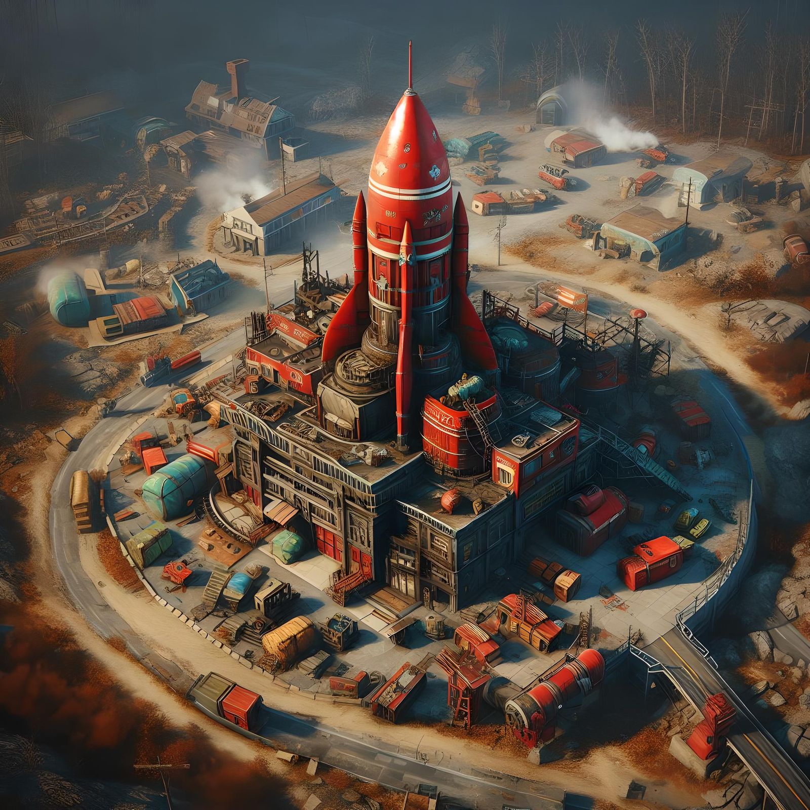 A Red Rocket Settlement
