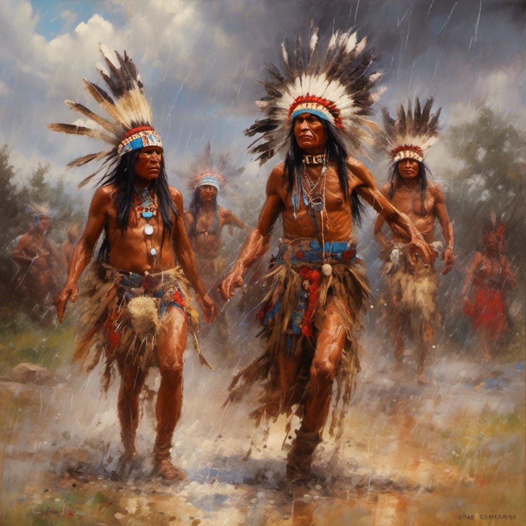 The Thunder Peoples Rain Dance