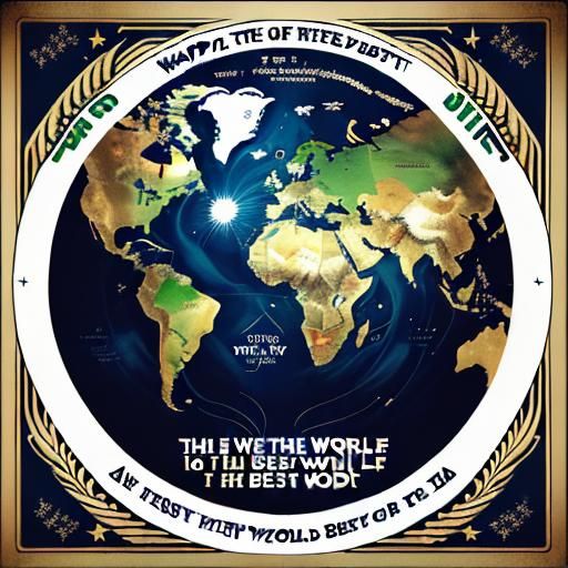 Festive 4th of July Text Art