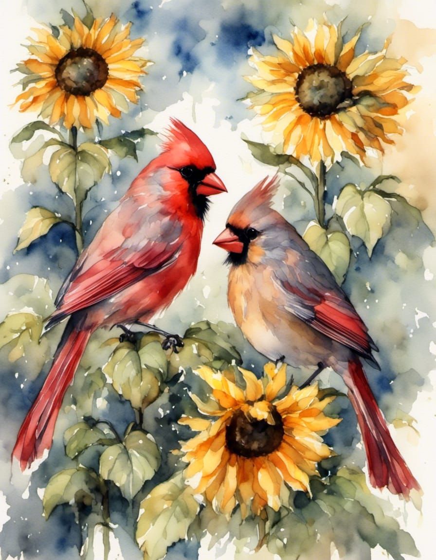 Pair of Cardinals