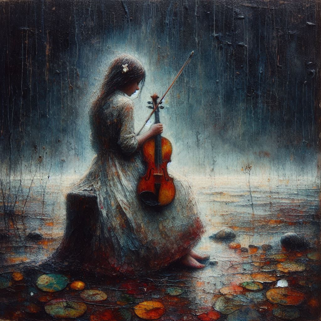 Girl with Violin