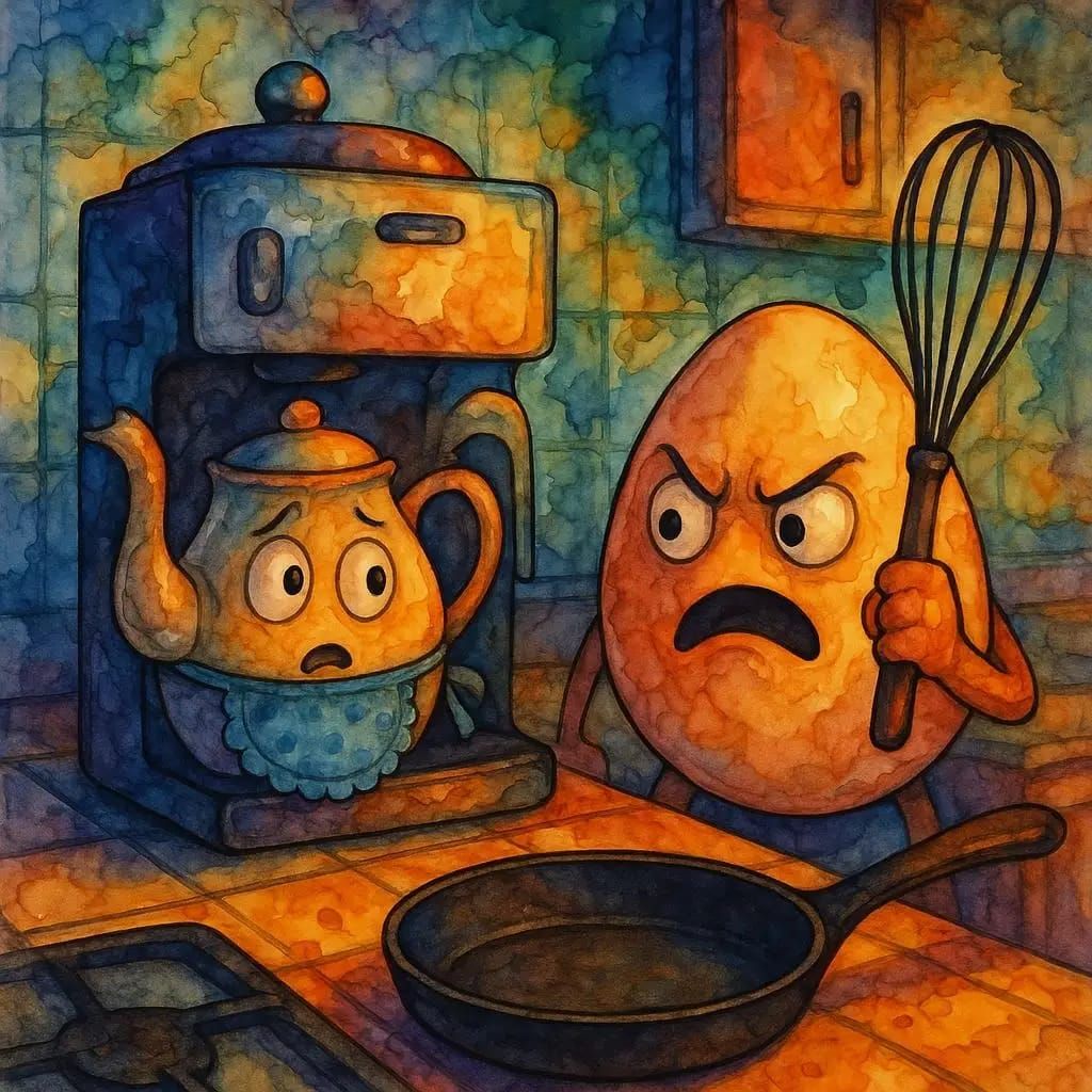 "oh no... he found me"