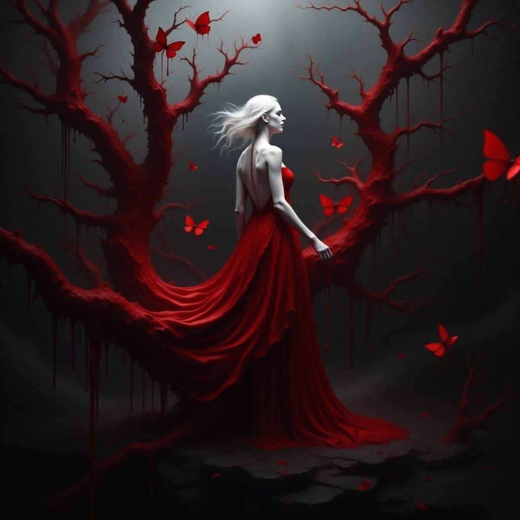 <lora:Red Water Flux:1.0> 