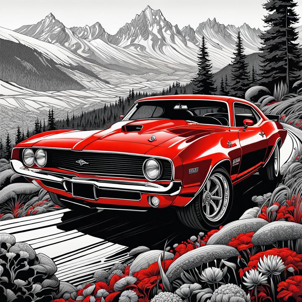 Red Muscle  by @Elanel